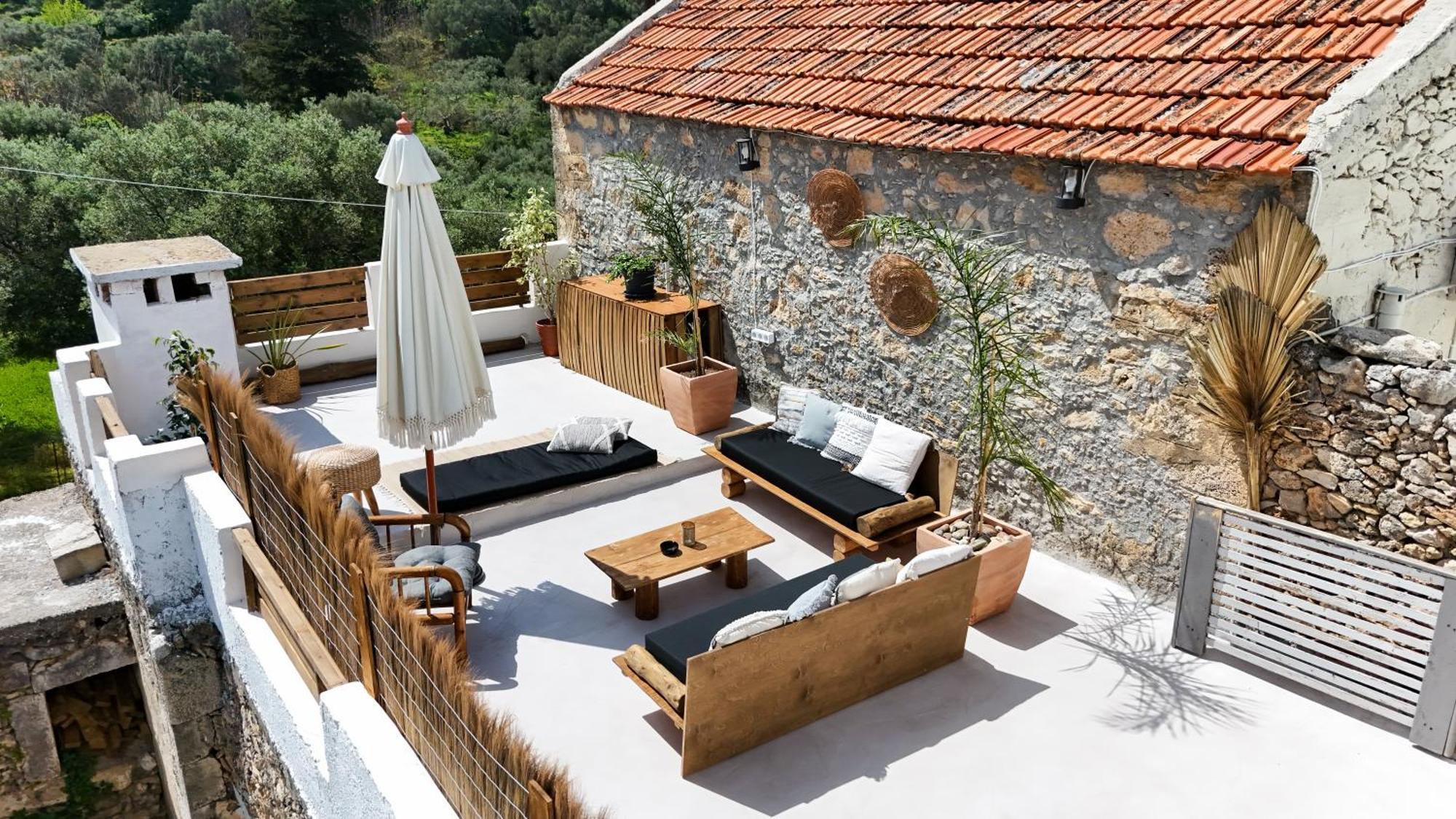 To Patriko Villa Kournas ภายนอก รูปภาพ